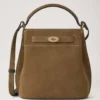 Islington Bucket Salcombe Sand Suede Top Handle Bags