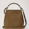 Islington Bucket Salcombe Sand Suede Top Handle Bags