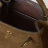 Islington Bucket Salcombe Sand Suede Top Handle Bags