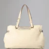 Jenah Tote Pre-Loved Beige Mix Material Pre-Loved Bags