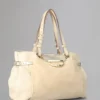 Jenah Tote Pre-Loved Beige Mix Material Pre-Loved Bags