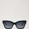 Kate Sunglasses Mulberry Green Bio-Acetate Sunglasses