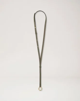 Lanyard Linen Green Micro Classic Grain Women