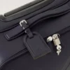 Leather 4 Wheel Suitcase Night Sky Small Classic Grain