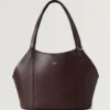 Leather Dog Carrier Oxblood Small Classic Grain