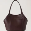Leather Dog Carrier Oxblood Small Classic Grain