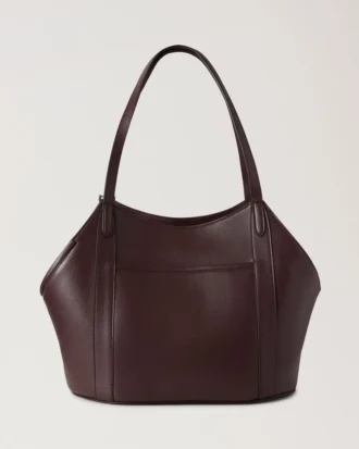 Leather Dog Carrier Oxblood Small Classic Grain