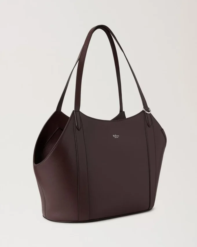 Leather Dog Carrier Oxblood Small Classic Grain