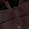 Leather Dog Carrier Oxblood Small Classic Grain