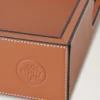 Leather Tray Vintage Oak Calf Leather & Wood Lifestyle
