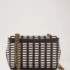 Lily Ebony & Eggshell Woven Leather Gifts for Her