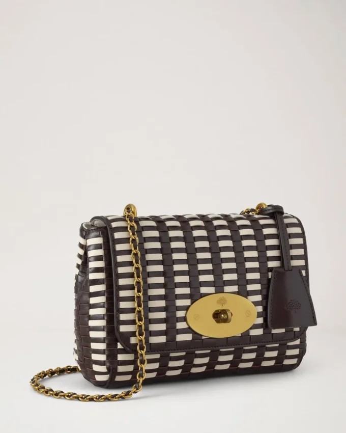 Lily Ebony & Eggshell Woven Leather Gifts for Her