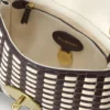 Lily Ebony & Eggshell Woven Leather Gifts for Her