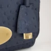 Lily Stormy Blue Ostrich Women