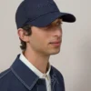 Logo Embroidered Baseball Cap Night Sky Cotton Hats & Gloves