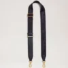 Logo Webbing Strap Black Micro Classic Grain & Webbing