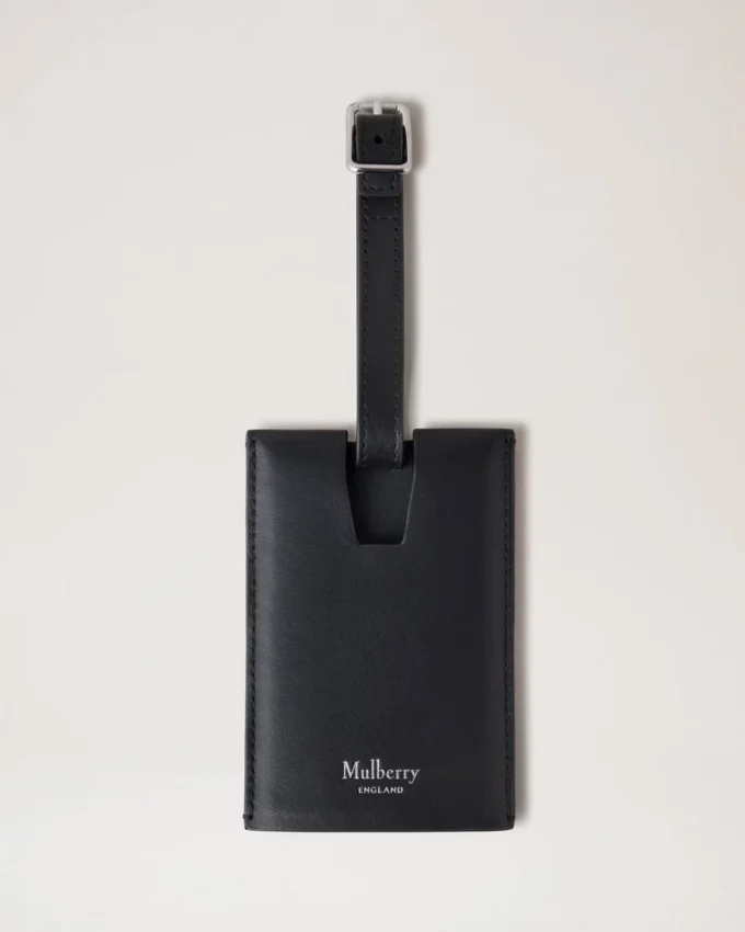 Luggage Tag Black Micro Classic Grain Travel Accessories