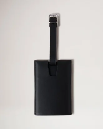 Luggage Tag Black Micro Classic Grain Travel Accessories