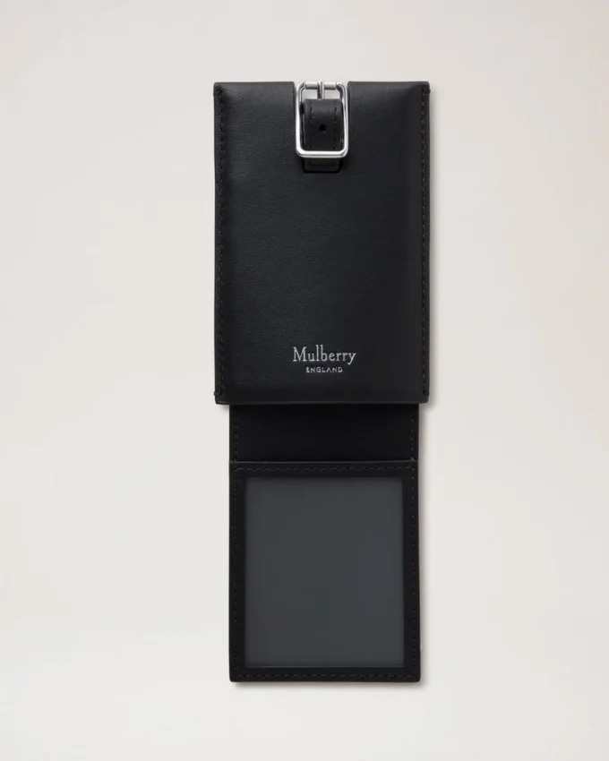Luggage Tag Black Micro Classic Grain Travel Accessories
