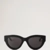 Luna Sunglasses Black Bio Acetate Sunglasses