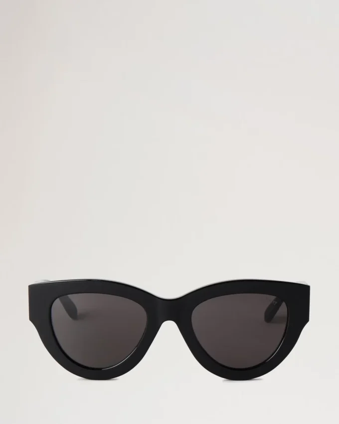 Luna Sunglasses Black Bio Acetate Sunglasses