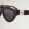 Luna Sunglasses Black Bio Acetate Sunglasses