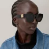 Luna Sunglasses Black Bio Acetate Sunglasses