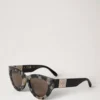 Luna Sunglasses Blonde Horn Bio Acetate Women