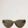 Luna Sunglasses Linen Green Bio Acetate Sunglasses