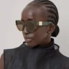 Luna Sunglasses Linen Green Bio Acetate Sunglasses