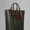 Maple Pre-Loved Racing Green Printed Goat Leather