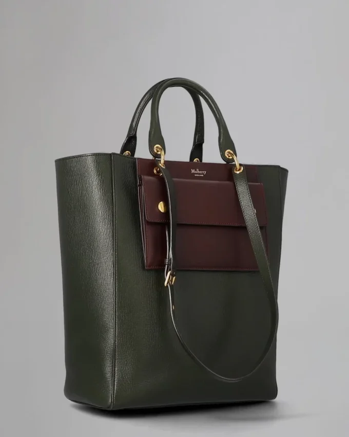 Maple Pre-Loved Racing Green Printed Goat Leather