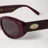 Mara Sunglasses Black Cherry Bio Acetate Women