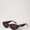 Mara Sunglasses Black Cherry Bio Acetate Women