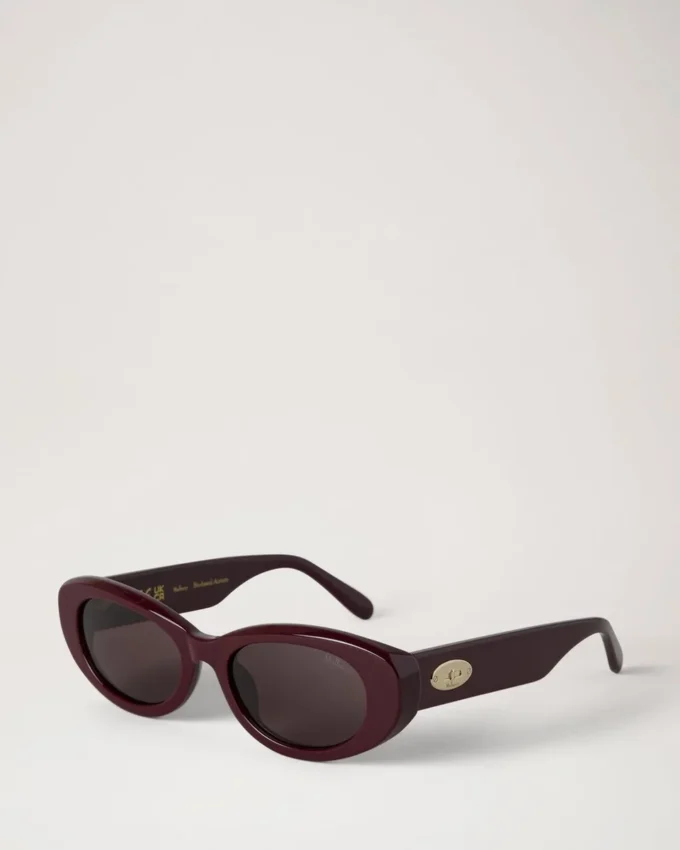 Mara Sunglasses Black Cherry Bio Acetate Women