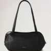 Meadow Small Shoulder Bag Black Natural Grain Mini & Micro Bags