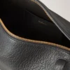 Meadow Small Shoulder Bag Black Natural Grain Mini & Micro Bags