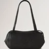 Meadow Small Shoulder Bag Black Natural Grain Mini & Micro Bags
