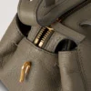 Meadow Small Shoulder Bag Linen Green Natural Grain