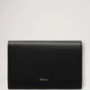 Medium Continental French Purse Black Small Classic Grain