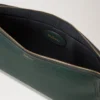 Medium Cosmetic Pouch Mulberry Green Small Classic Grain