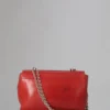 Medium Lily Pre-Loved Poppy Red Coloured Veg Tanned