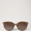Megan Sunglasses Blonde Horn Bio Acetate Women
