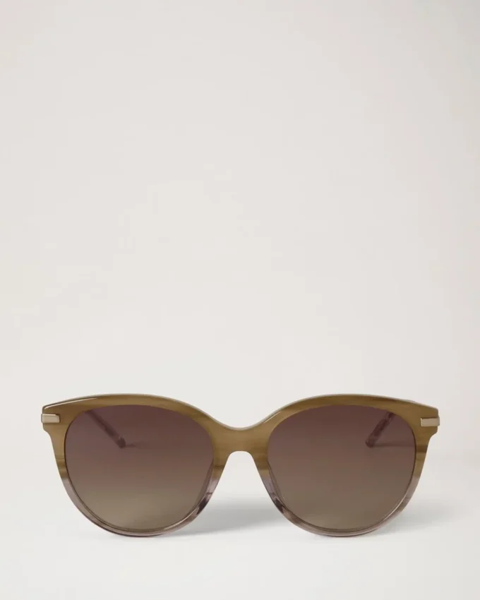 Megan Sunglasses Blonde Horn Bio Acetate Women