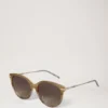 Megan Sunglasses Blonde Horn Bio Acetate Women