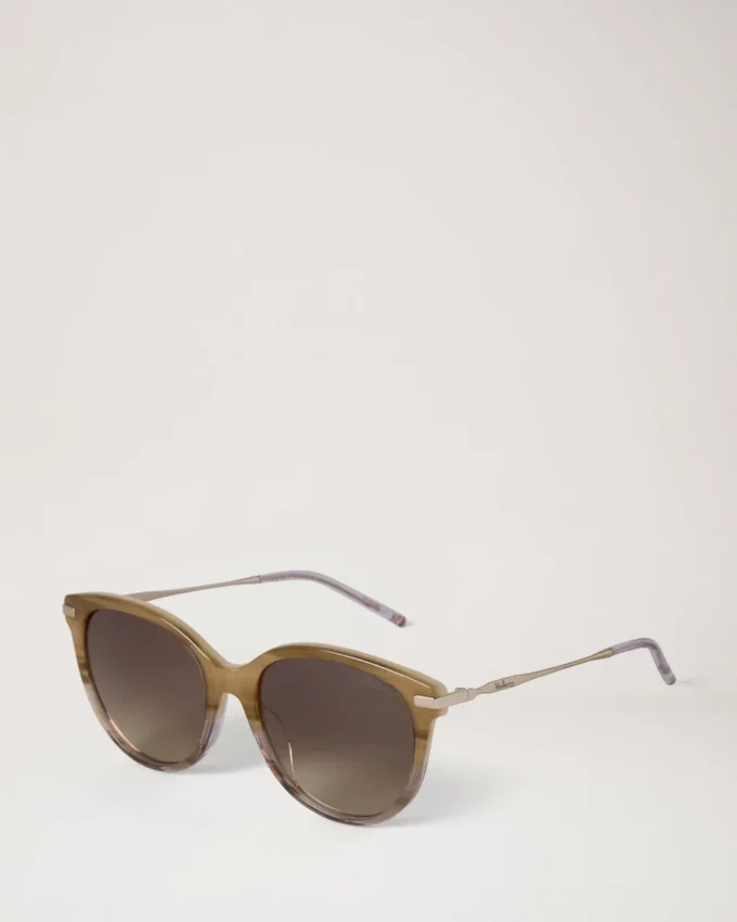 Megan Sunglasses Blonde Horn Bio Acetate Women