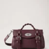 Mini Alexa Black Cherry Small Classic Grain Women