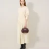 Mini Alexa Black Cherry Small Classic Grain Women