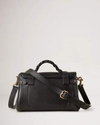 Mini Alexa Black Heavy Grain Mini & Micro Bags