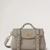 Mini Alexa Cashmere Taupe Heavy Grain Women
